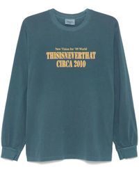 thisisneverthat - T-Shirt Basketball Hoop À Imprimé Graphique - Lyst