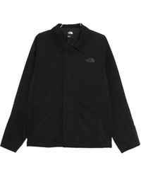The North Face - Snap Button Quilted Jacket - Lyst