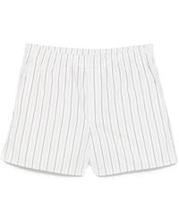 Ami Paris - Cotton Shorts - Lyst
