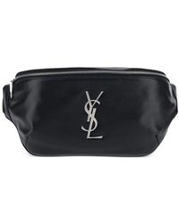 Saint Laurent - Leather Belt Bag - Lyst