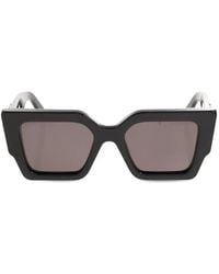 Off-White c/o Virgil Abloh - Arrows-Motif Square-Frame Sunglasses - Lyst