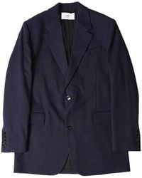 Ami Paris - Notched-lapels Single-breasted Blazer - Lyst