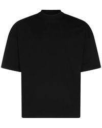 Jil Sander - Mock-Neck Short-Sleeve T-Shirt - Lyst