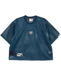 Aape By A Bathing Ape - T-Shirt Met Logopatch - Lyst
