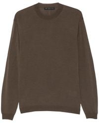 Low Brand - Pull À Encolure Ronde - Lyst