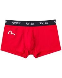 Evisu - Logo-Print Boxers - Lyst