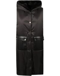 Max Mara - Hooded Quilted Gilet - Lyst