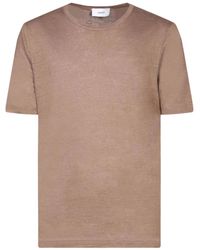 Lardini - クルーネック リネンtシャツ - Lyst