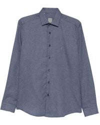 Carducci - Micro-Patterned Button-Down Shirt - Lyst