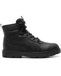PUMA - Desierto V3 Puretex Faux-Leather Boots - Lyst