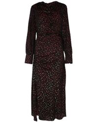 Jonathan Simkhai - Drapiertes Ashby Midikleid - Lyst