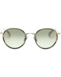 Garrett Leight - X Wilson Round-Frame Sunglasses - Lyst