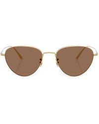 Oliver Peoples - 1991C Pilot-Frame Sunglasses - Lyst