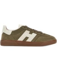 Hogan - Moss Leather Sneakers - Lyst