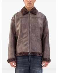 Unreal Fur - Veste À Col En Fourrure Artificielle - Lyst