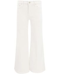 Mother - The Twister Skimp High-Rise Flared Jeans - Lyst