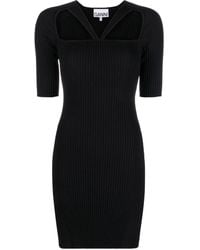 Ganni - Cut-Out Minidress - Lyst