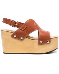 Sartore - Toscano 100mm Wedge Sandals - Lyst