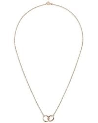 Daniel Wellington - Interlocking Circle Pendant Necklace - Lyst