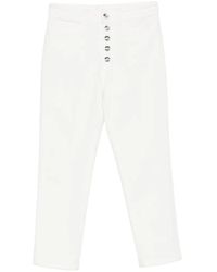 Dondup - Buttoned Denim Jeans - Lyst