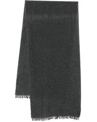 Canali - Fringed Scarf - Lyst