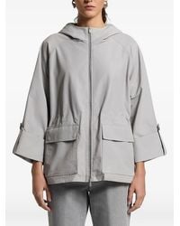 Peserico - Hooded Parka Coat - Lyst