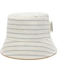 Ruslan Baginskiy - Cappello Bucket A Righe - Lyst