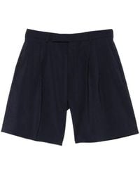 Paul Smith - Pantalones Cortos Con Pinzas - Lyst