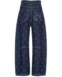 Henrik Vibskov - Dart Needle-Punch Dot Jeans - Lyst