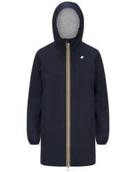 K-Way - Sophie Hooded Coat - Lyst