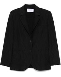 Harris Wharf London - Crinkled-Finish Blazer - Lyst