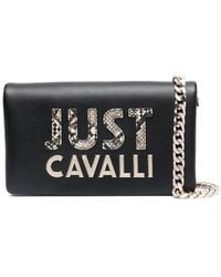 Just Cavalli - Logo-lettering Shoulder Bag - Lyst