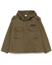 Aspesi - Katoenen Jack Met Capuchon - Lyst