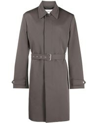 Lanvin - Belted Trench Coat - Lyst