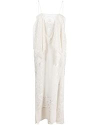 Zeus+Dione - Robe En Soie Pomaki À Design Sans Manches - Lyst