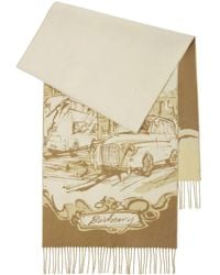 Burberry - Westminster Cashmere Scarf - Lyst