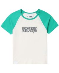 Izzue - Colourblock Cotton T-shirt - Lyst