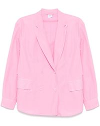 Aspesi - Double-Breasted Blazer - Lyst