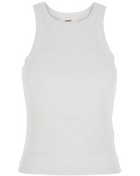 Ba&sh - Cynda Ribbed-Knit Tank Top - Lyst
