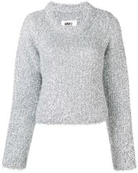 MM6 by Maison Martin Margiela 'Metal Shavings' Pullover - Mehrfarbig