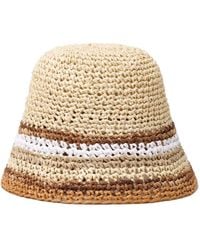 Fabiana Filippi - Striped Bucket Hat - Lyst