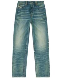 DIESEL - Regular Jeans High Waist 1991 D-Voeed - Lyst