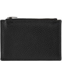 Doucal's - Tumbled Leather Zip Card Holder - Lyst