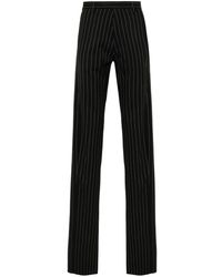 Martine Rose - Pinstriped Straight-leg Tailored Trousers - Lyst