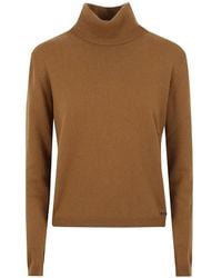 Kiton - Jersey De Punto Con Cuello Vuelto - Lyst