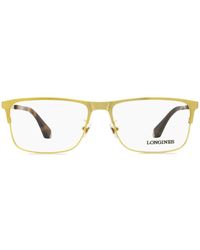 Longines - LG5005-H Brille mit eckigem Gestell - Lyst