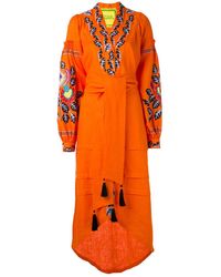 Yuliya Magdych Eden Tree Kaftan - Oranje