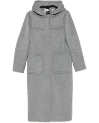 Liviana Conti - Hooded Storm-Flap Coat - Lyst