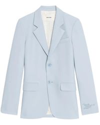 Zadig & Voltaire - Vanille Embroidery Tailoring Blazer - Lyst