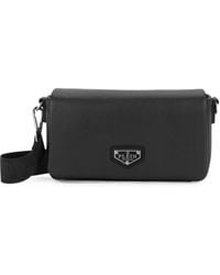 Philipp Plein - Logo-Plaque Crossbody Bag - Lyst